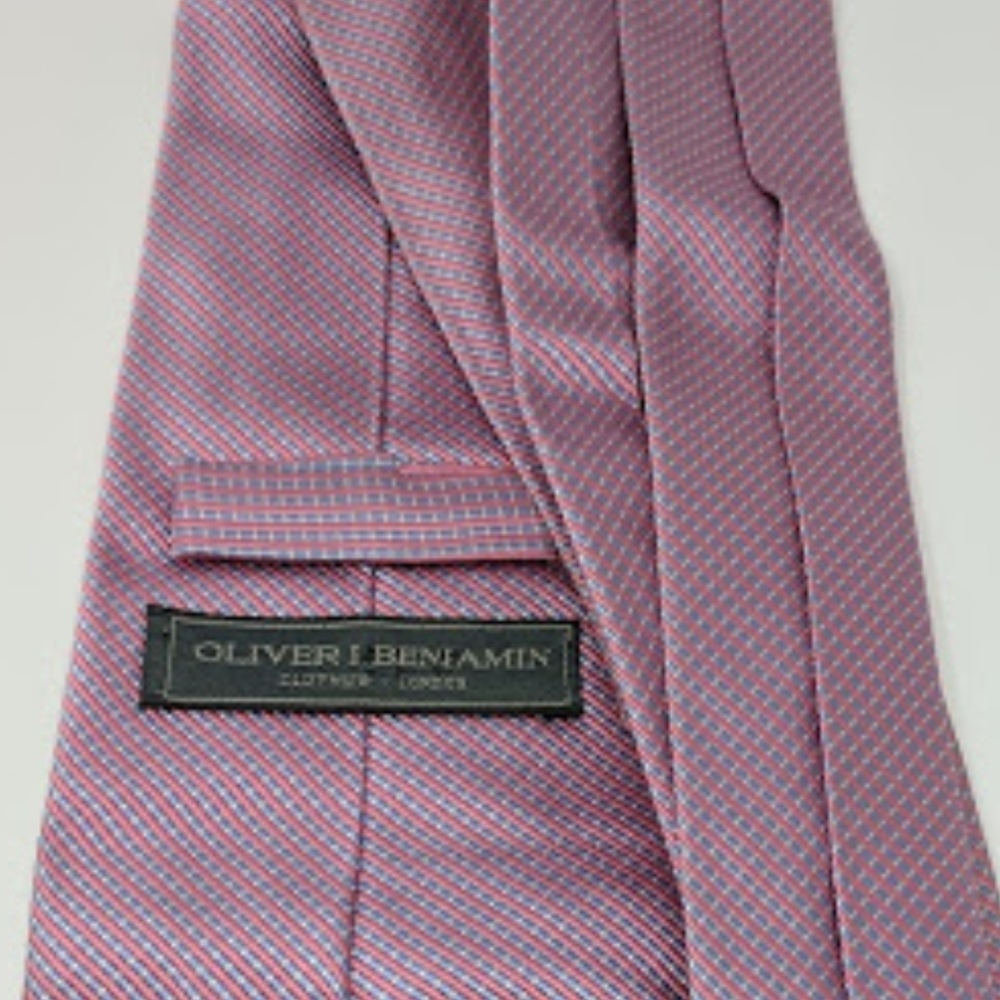 Hand made in England pure silk tie